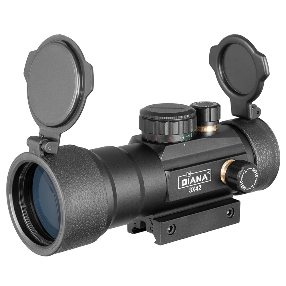 DIANA 3X44 Green Red Dot Sight Scope