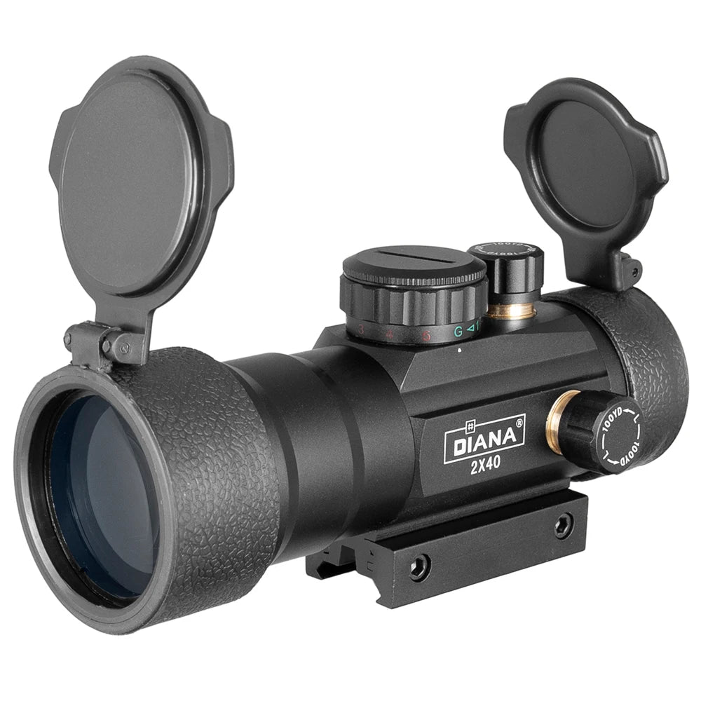DIANA 3X44 Green Red Dot Sight Scope