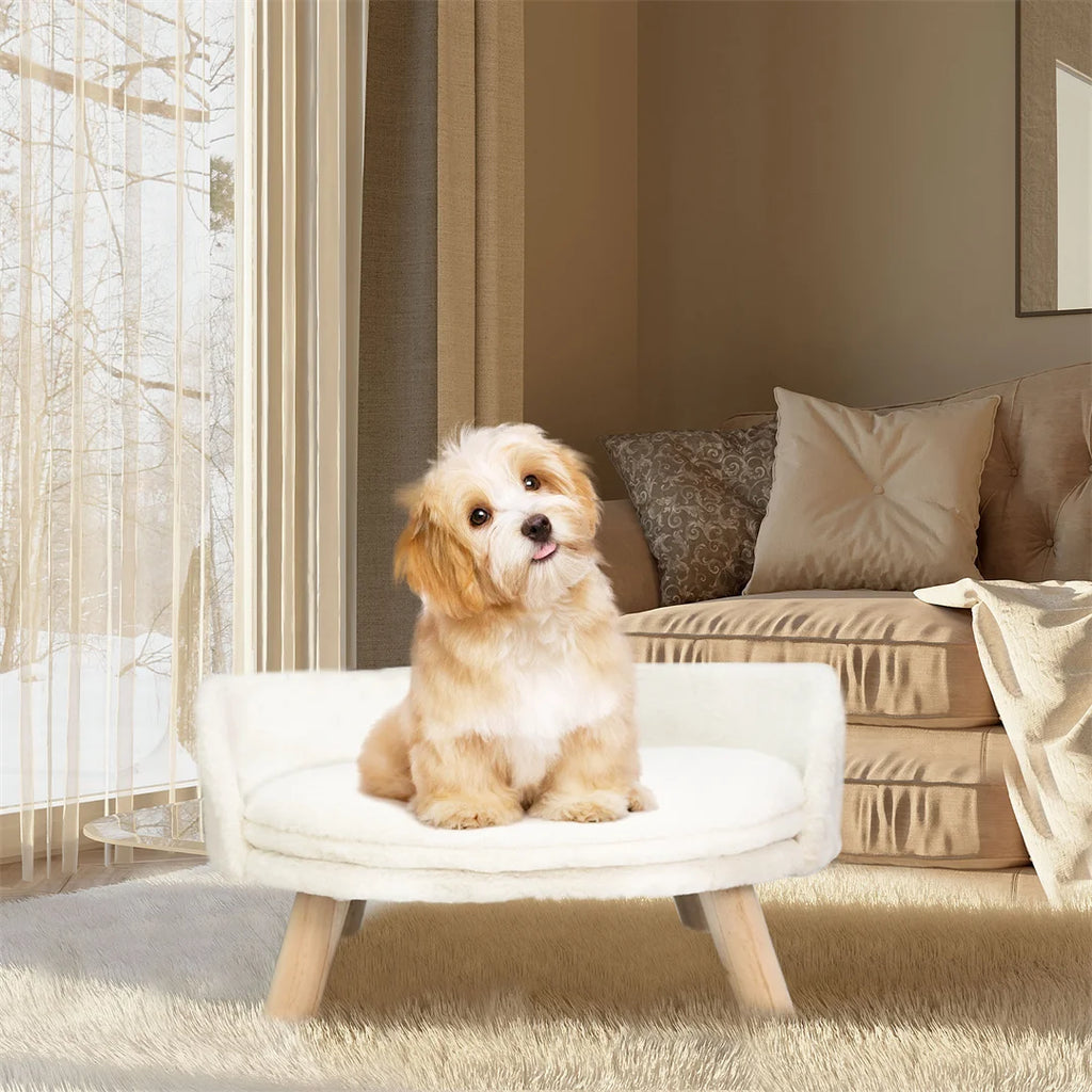 Soft Warm Plush Fabric Pet Nesting Chair