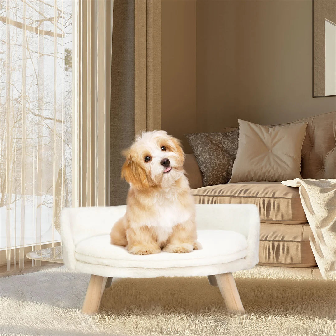 Soft Warm Plush Fabric Pet Nesting Chair