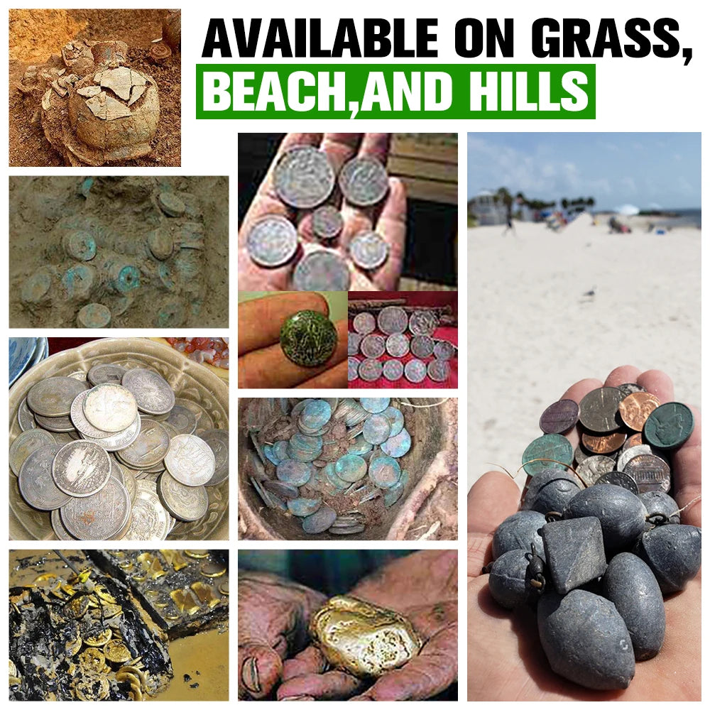 Metal Detector Professional Gold Digger LCD Treasure Hunter