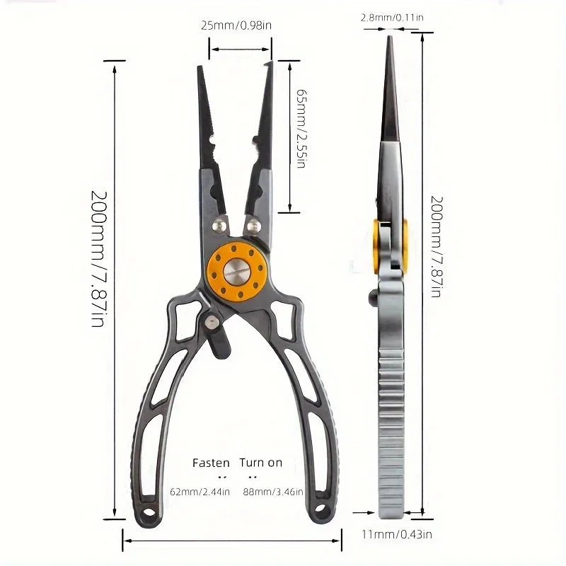 Aviation Aluminum Wire Pliers Multi-functional Fishing