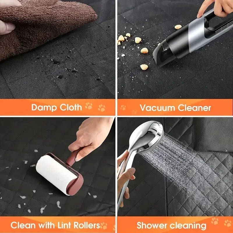 Dog Car Seat Cover for Pets 100% Waterproof  for Cars Truck