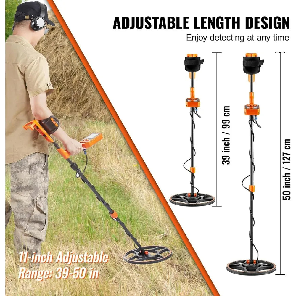 Metal Detector with 12 Coils, Waterproof