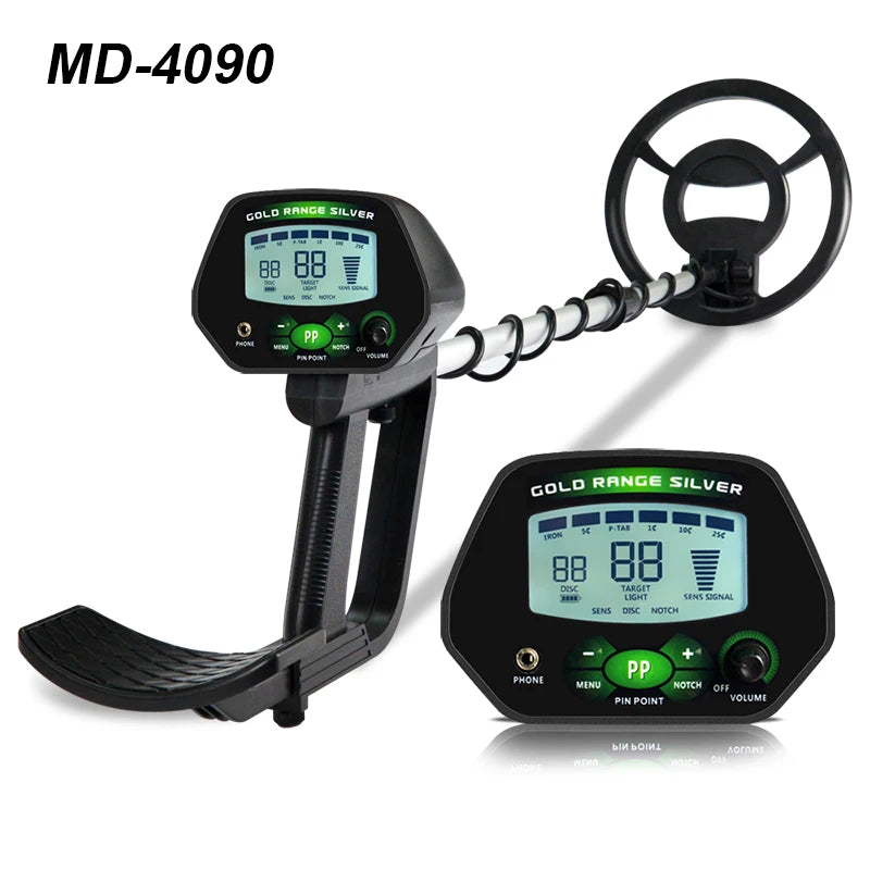 Metal Detector Professional Gold Digger LCD Treasure Hunter