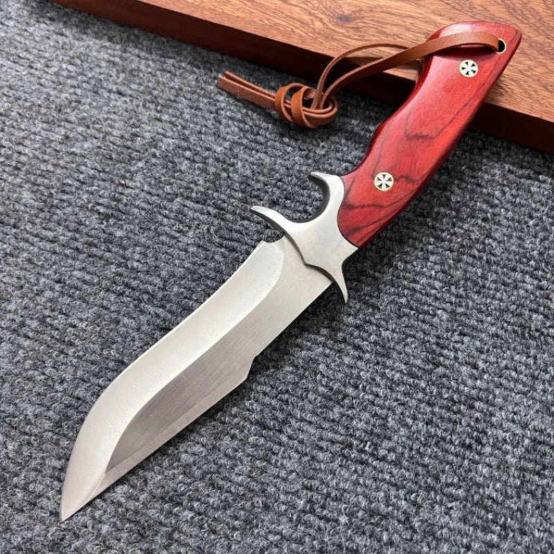 Stainless Steel Titanium Oxide Outdoor Survival Knife