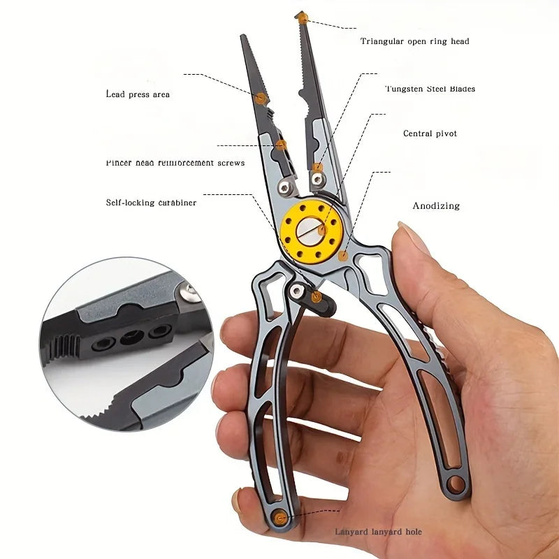 Aviation Aluminum Wire Pliers Multi-functional Fishing
