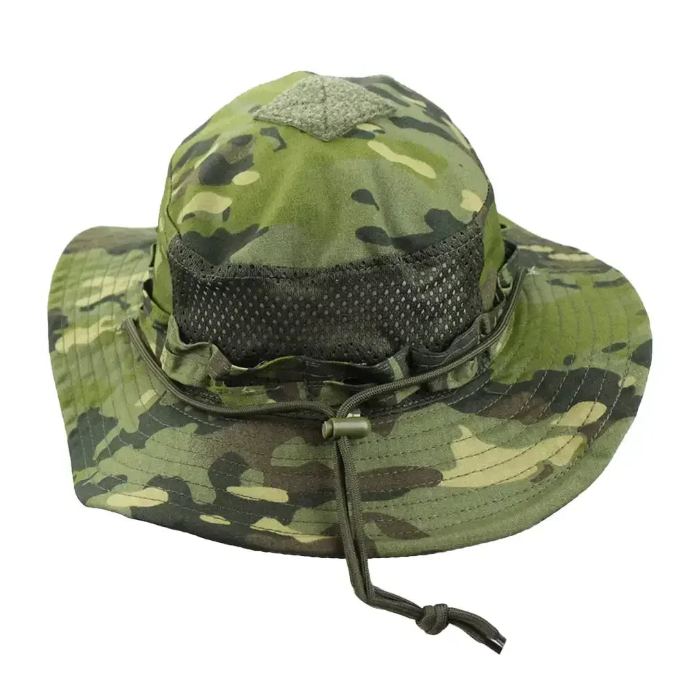 New Tactical Camouflage Wide Brim Hat