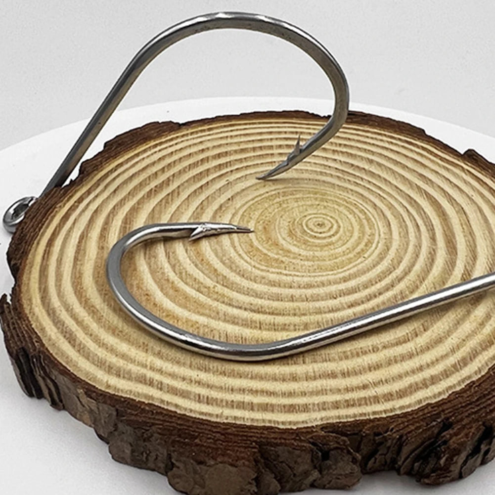 80Pcs Fishing Hooks Stainless Steel Fish Hooks