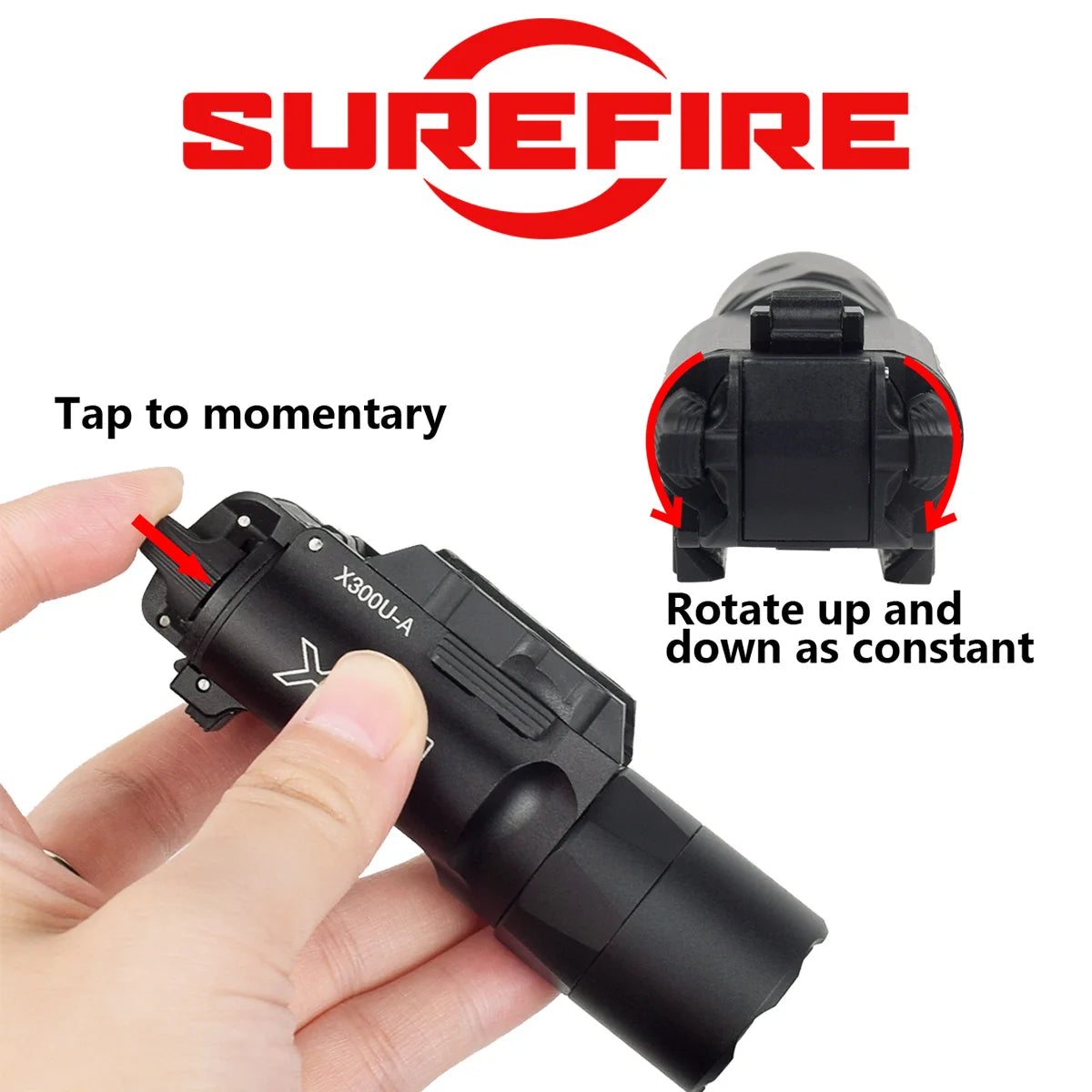 Metal Airsoft Weapons Pistol Light Hanging Hunting Flashlight
