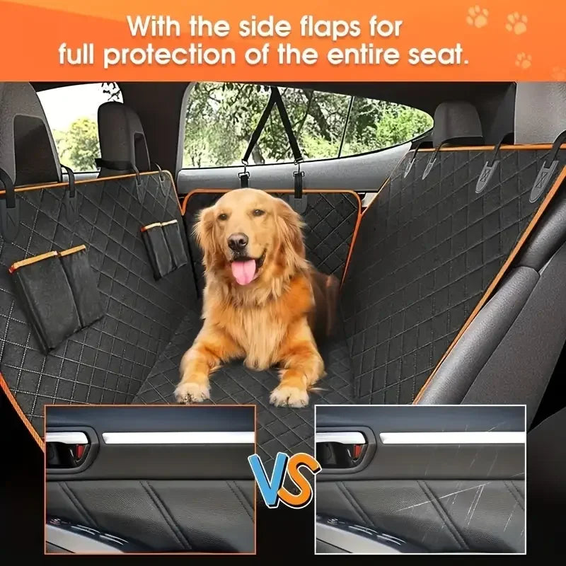 Dog Car Seat Cover for Pets 100% Waterproof  for Cars Truck