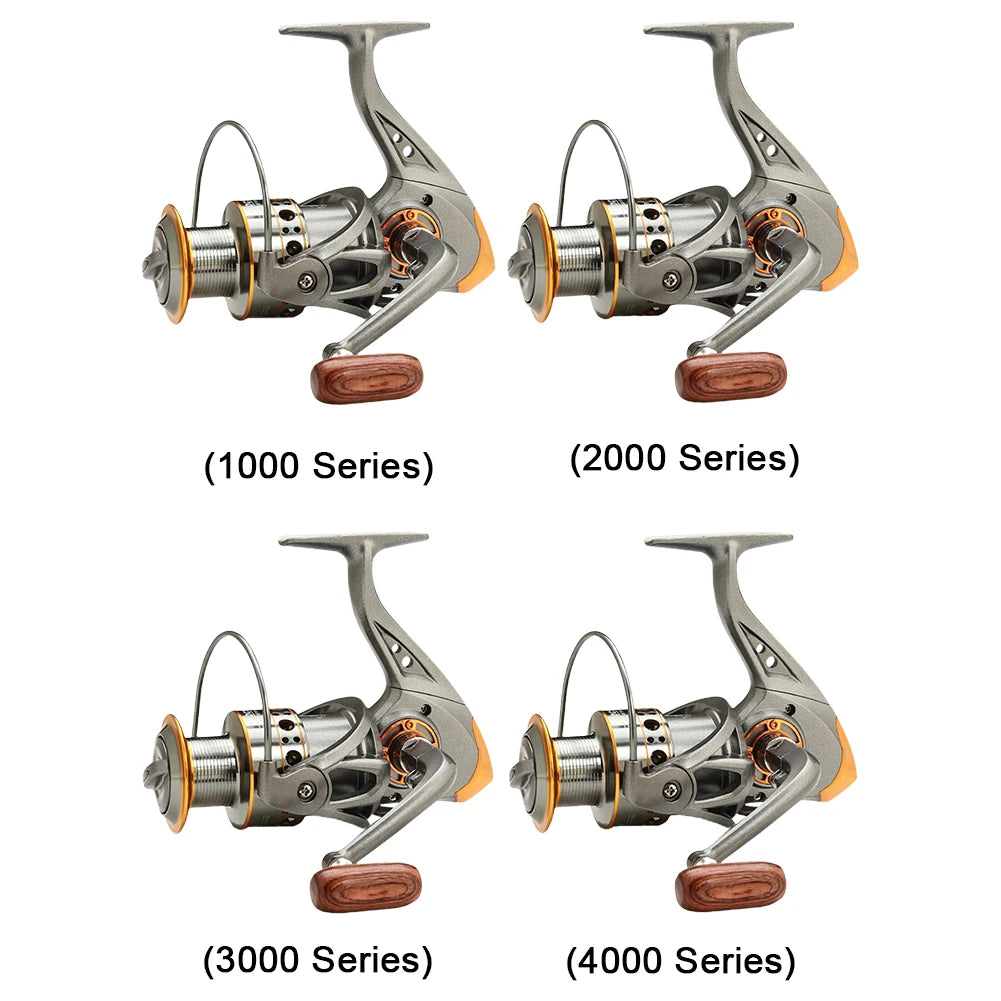 Spinning Fishing Reel CNC Metal Spool Spinning Reel All Purpose