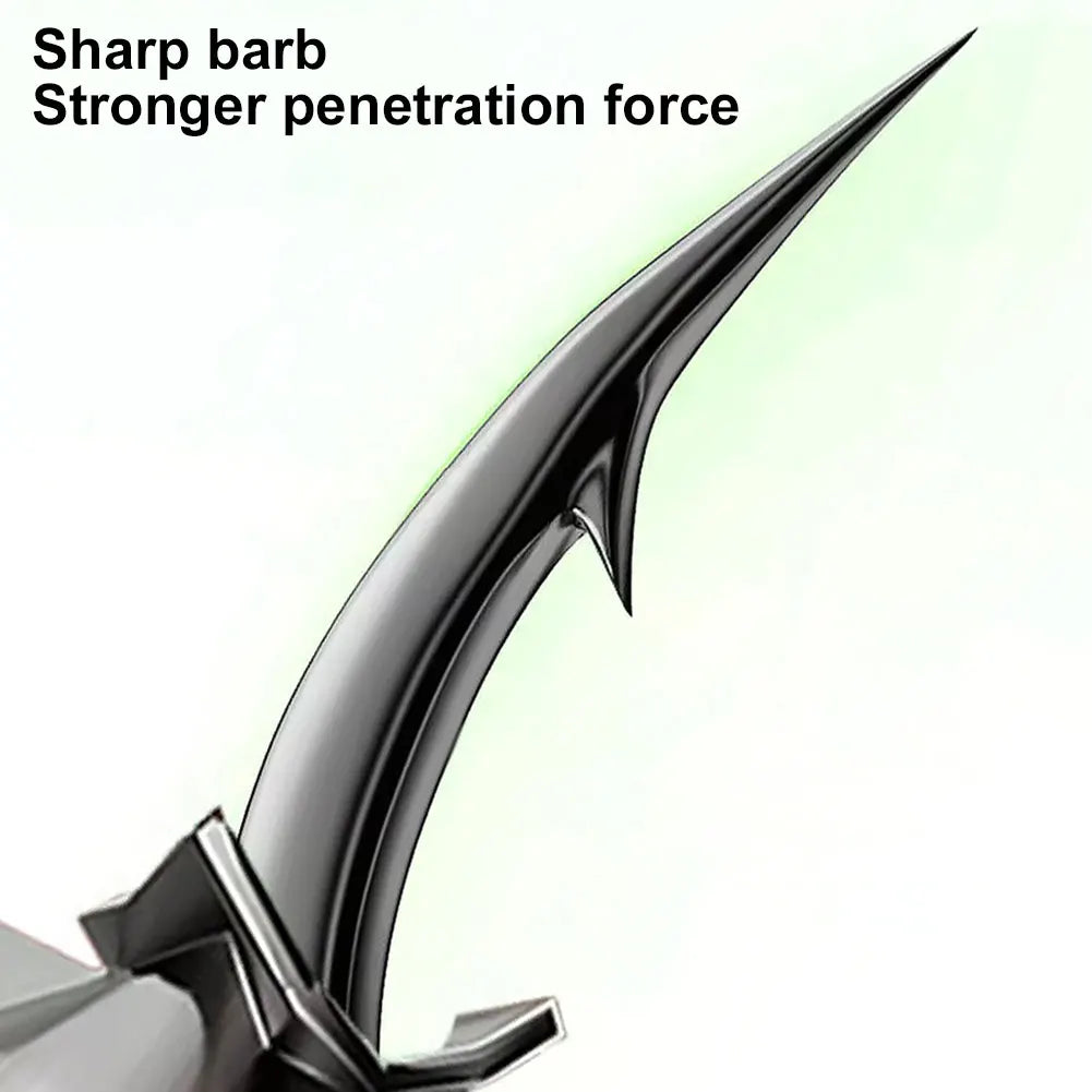 High Carbon Steel Treble Hook 5 Colors Barbed Sharp