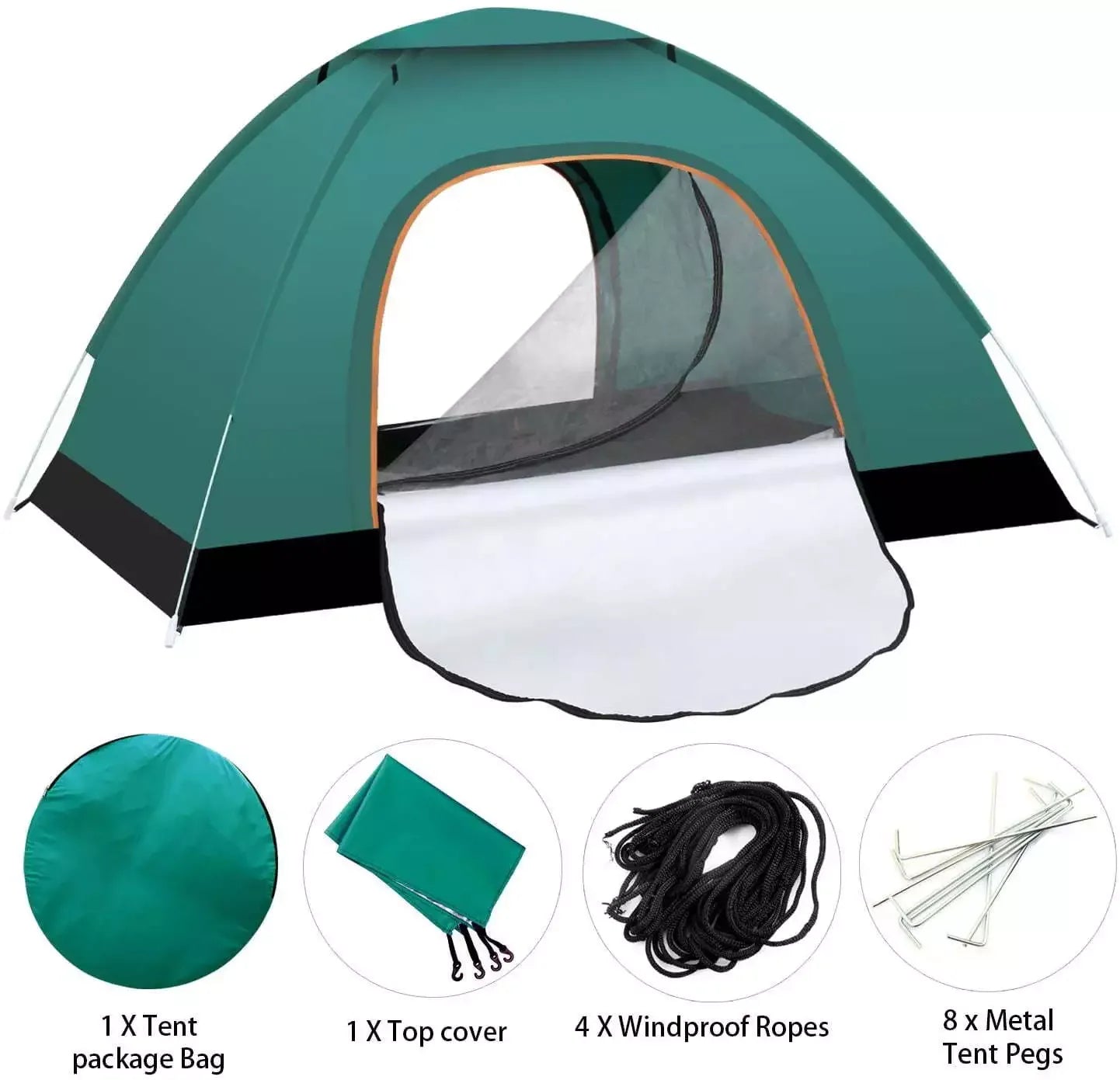 Automatic Pop Up Outdoor Camping Hiking Waterproof Sun Proof Tent