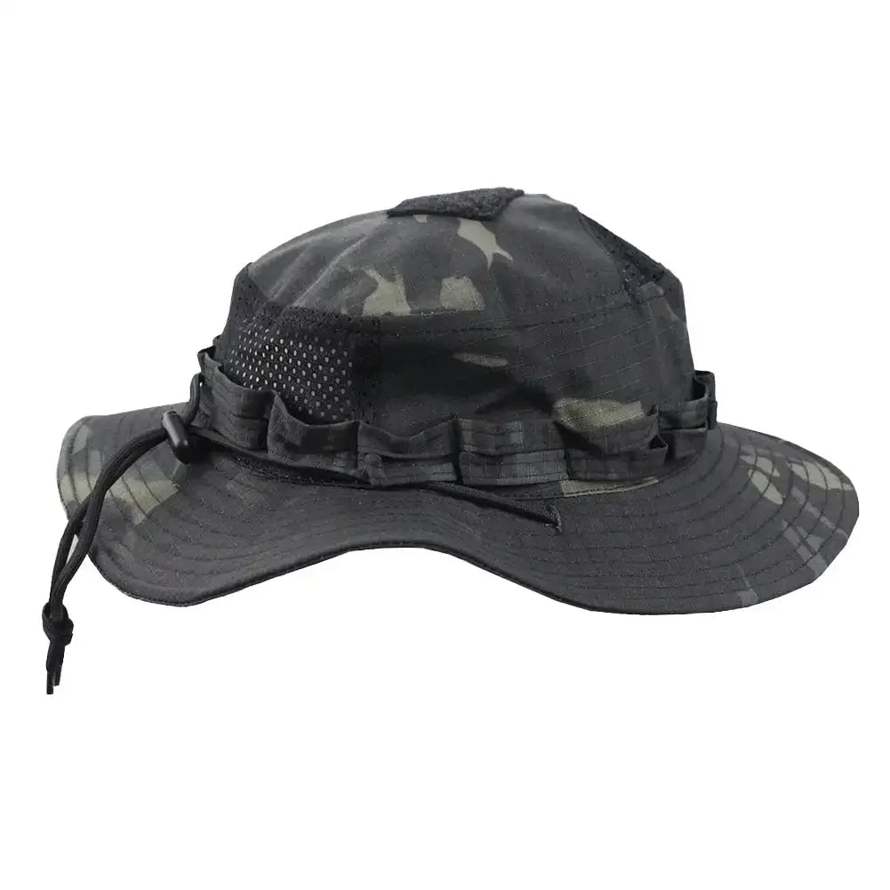 New Tactical Camouflage Wide Brim Hat