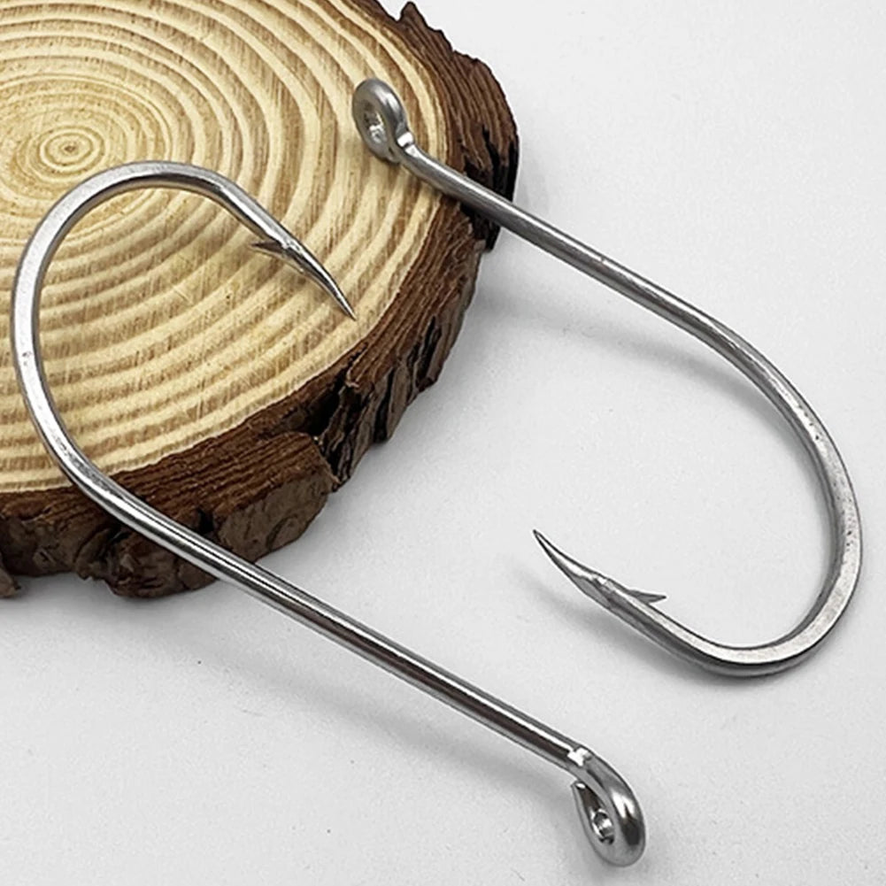 80Pcs Fishing Hooks Stainless Steel Fish Hooks