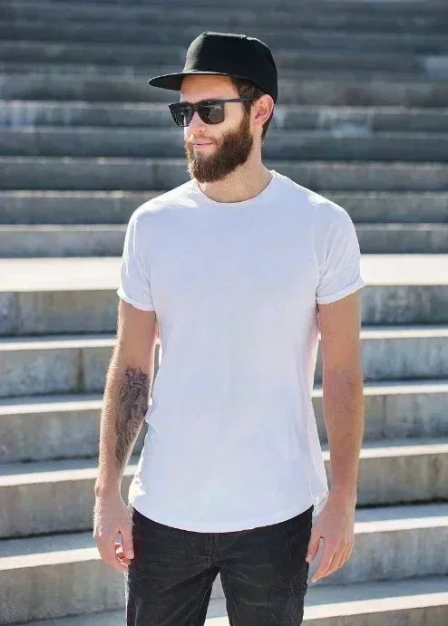 Men's Funny Hunting Shirt with "If It Flies It Dies" Slogan & Deer Graphic - Black Camo Print Short Sleeve Tee