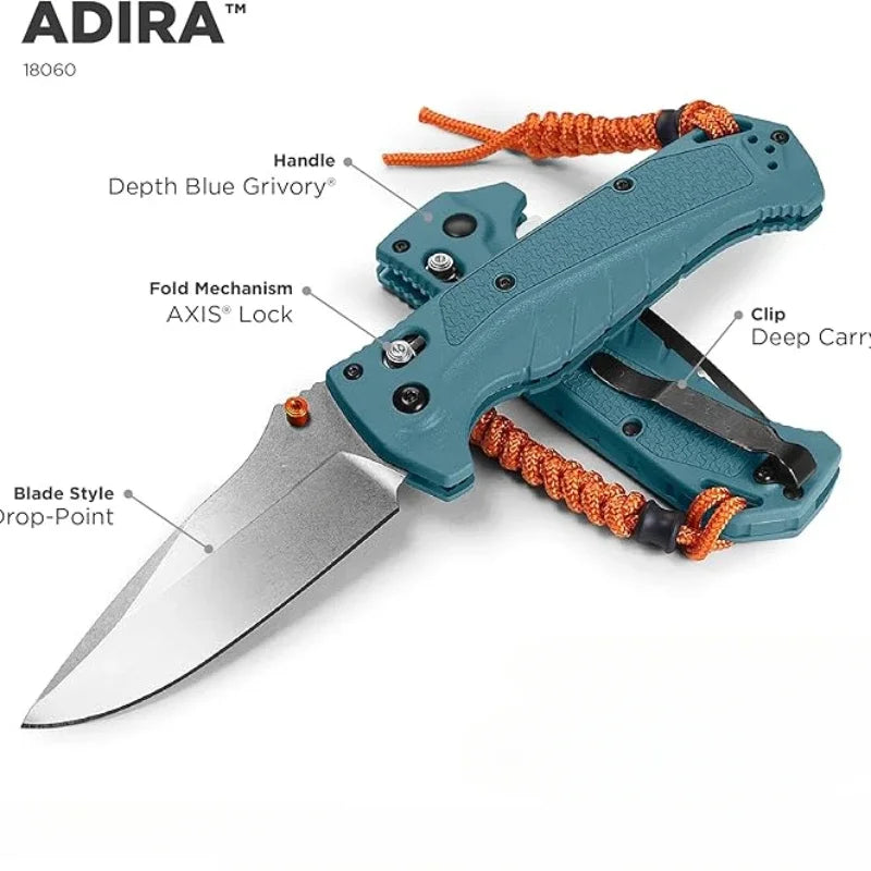 Folding Knife 3.88" Stonewashed  pocket knife