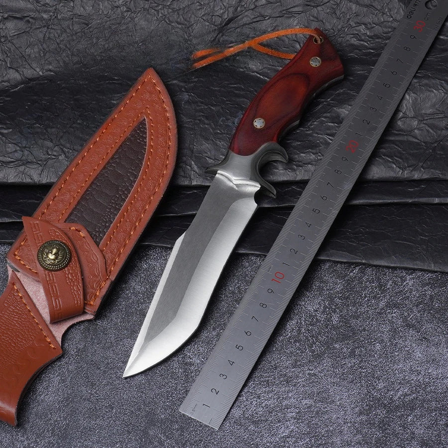 Stainless Steel Titanium Oxide Outdoor Survival Knife