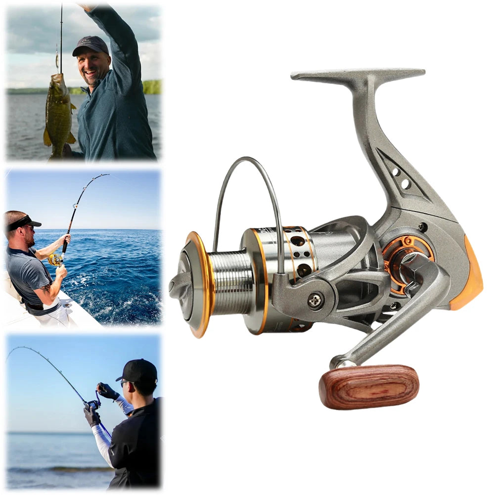 Spinning Fishing Reel CNC Metal Spool Spinning Reel All Purpose