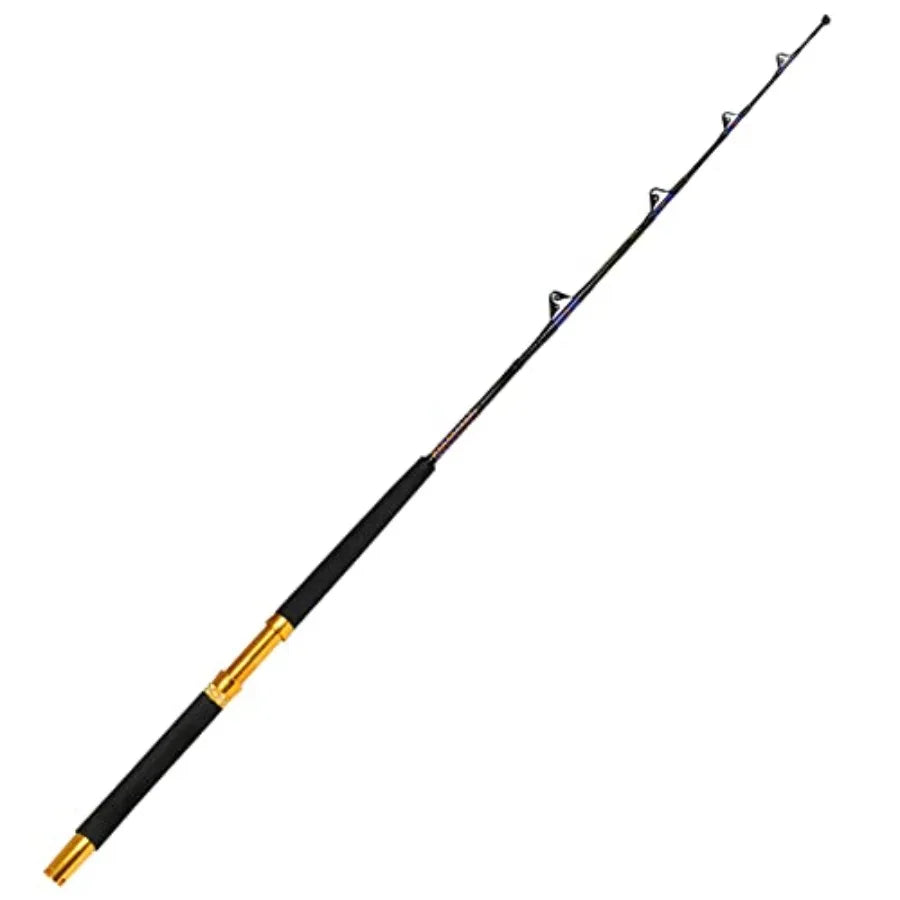 Saltwater Fishing Trolling Rod 1 Piece 2 Piece Heavy Roller