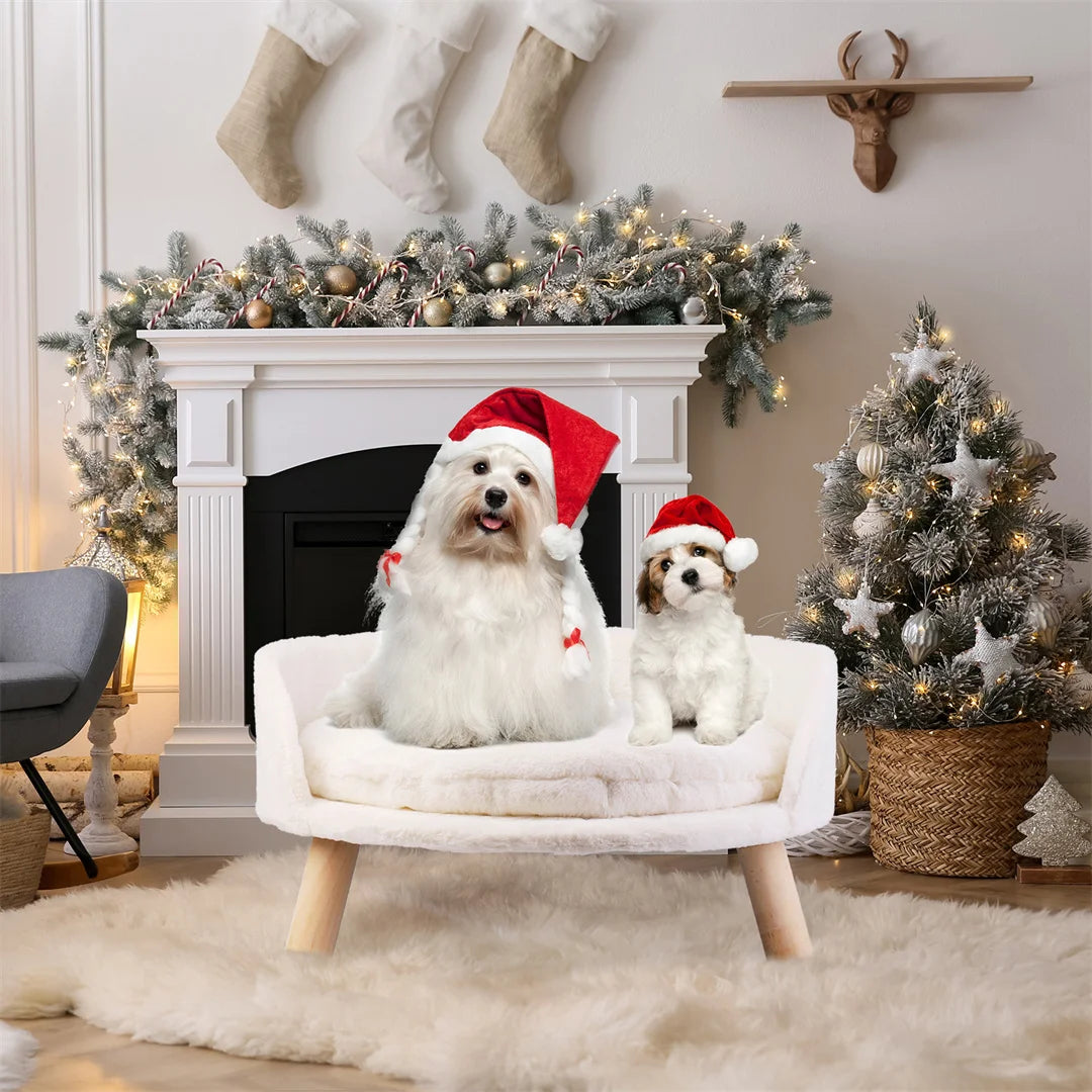 Soft Warm Plush Fabric Pet Nesting Chair