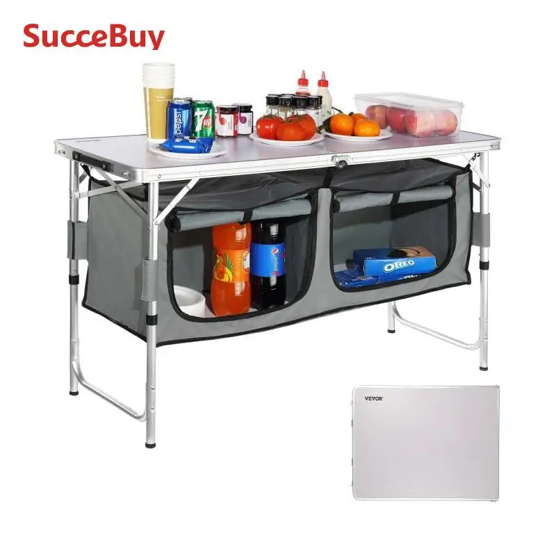 Camping Kitchen Table Quick set-up Folding Camping