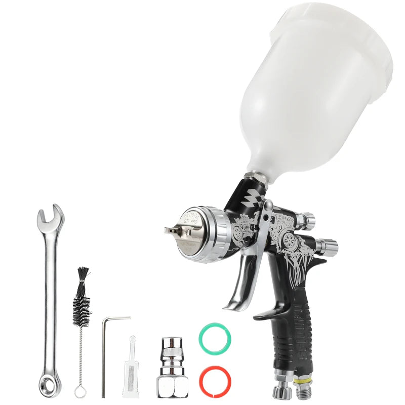 paint spray gun 1.3mm 600cc cup