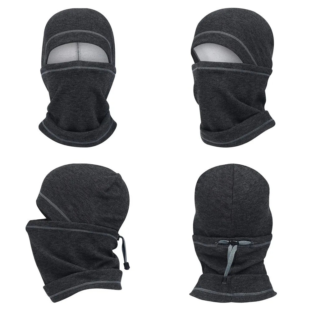 Winter Balaclava Full Face Mask Windproof Thermal Fleece Cycling Neck Warmer Ski Mask Scarf Hat for Men Women Outdoor Sports